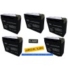 ttec 12V 18Ah Bakımsız Kuru Akü 5 Adet ttec 12V 18Ah Bakımsız Kuru Akü 5 Adet